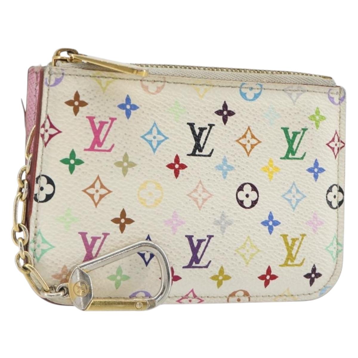 LOUIS VUITTON Monogram Multicolor Pochette Cles NM Purse M93734 LV Auth 193869