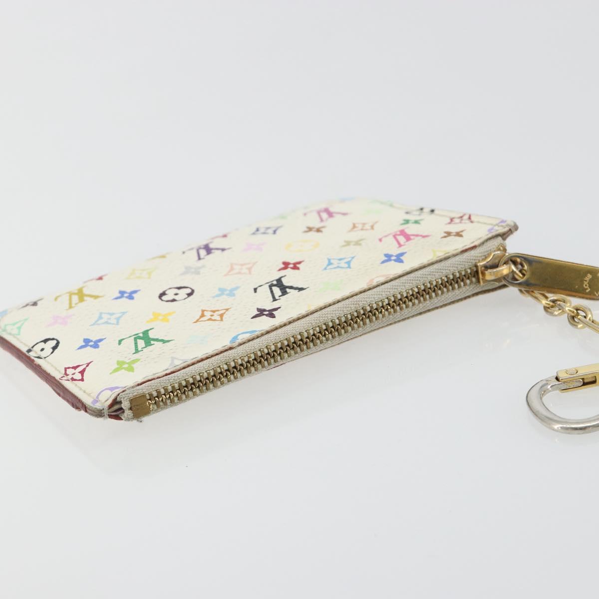 LOUIS VUITTON Monogram Multicolor Pochette Cles NM Purse M93734 LV Auth 193869