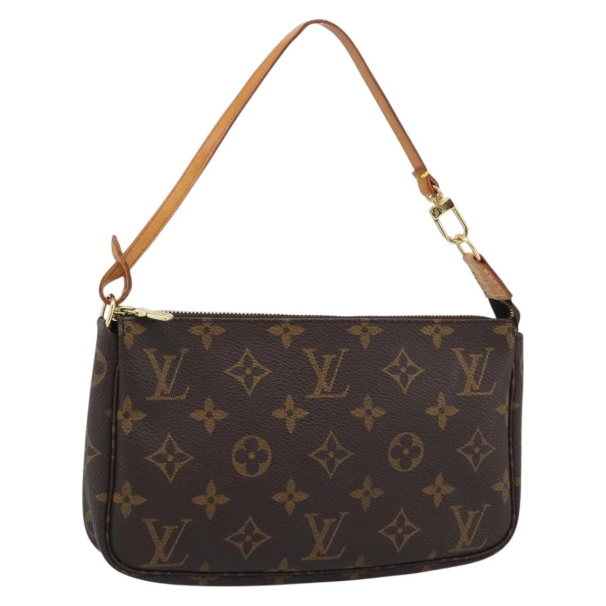LOUIS VUITTON Monogram Pochette Accessoires Pouch M51980 LV Auth 193871V