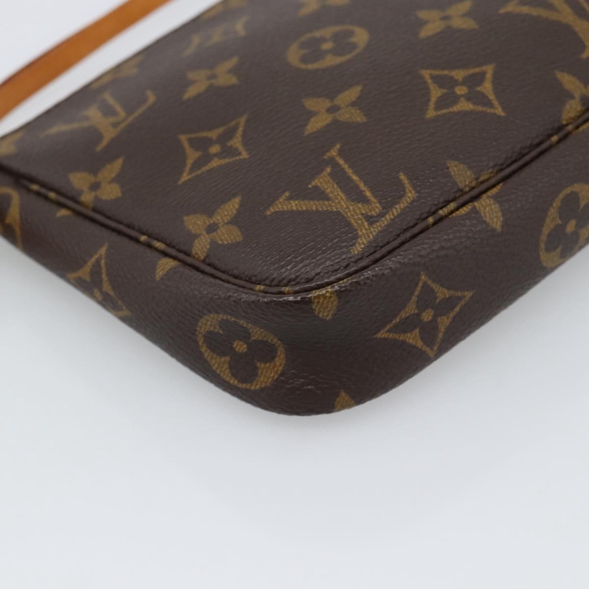 LOUIS VUITTON Monogram Pochette Accessoires Pouch M51980 LV Auth 193871V