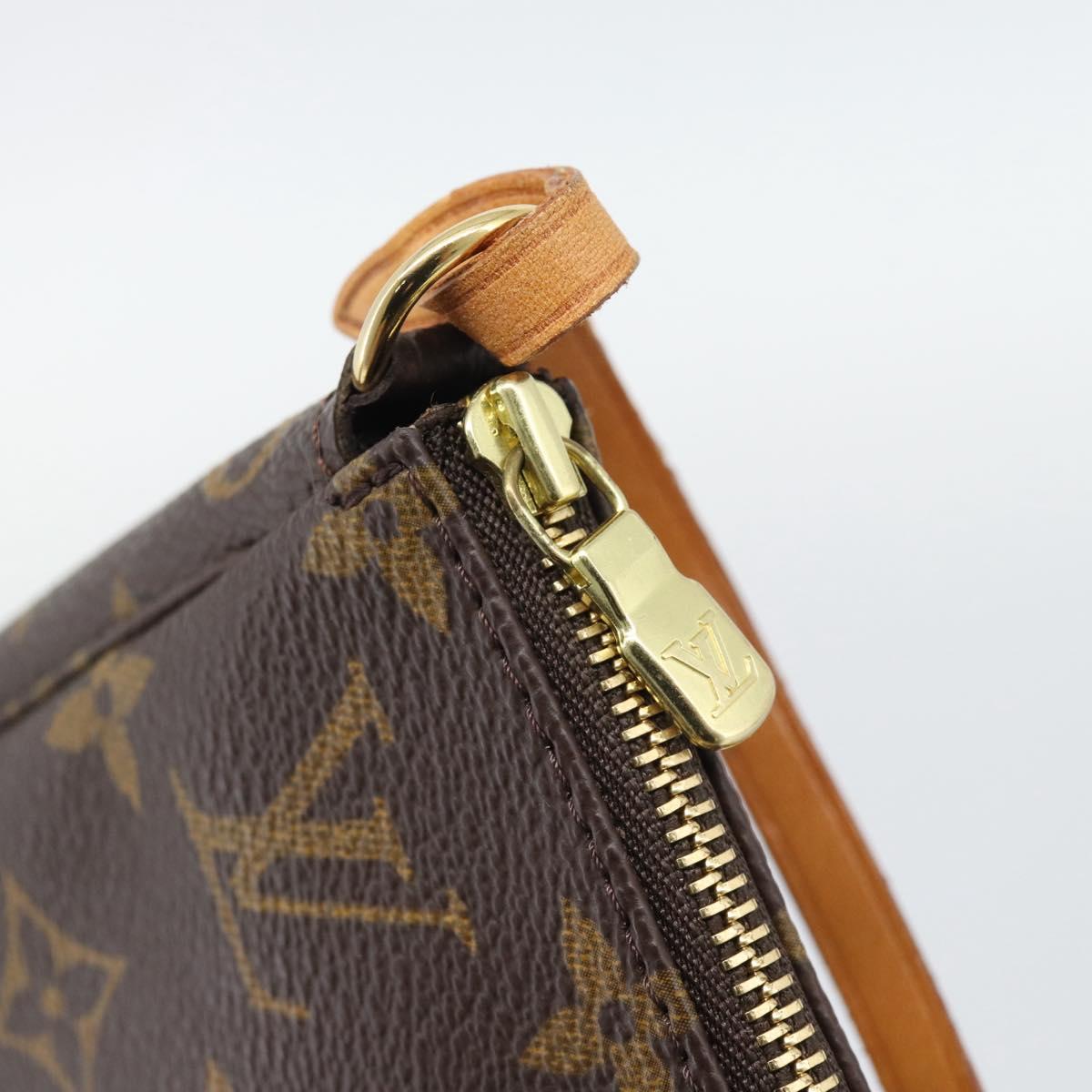 LOUIS VUITTON Monogram Pochette Accessoires Pouch M51980 LV Auth 193871V