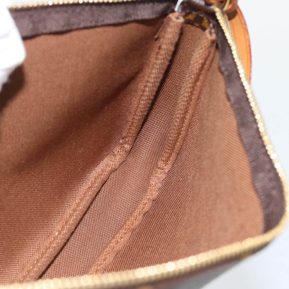 LOUIS VUITTON Monogram Pochette Accessoires Pouch M51980 LV Auth 193871V