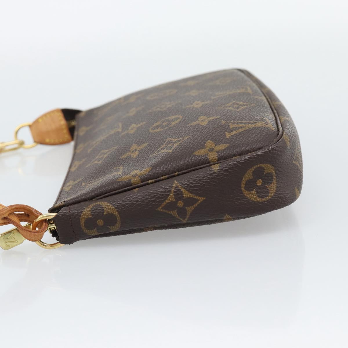 LOUIS VUITTON Monogram Pochette Accessoires Pouch M51980 LV Auth 193871V