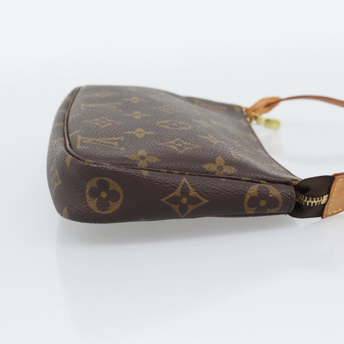 LOUIS VUITTON Monogram Pochette Accessoires Pouch M51980 LV Auth 193871V
