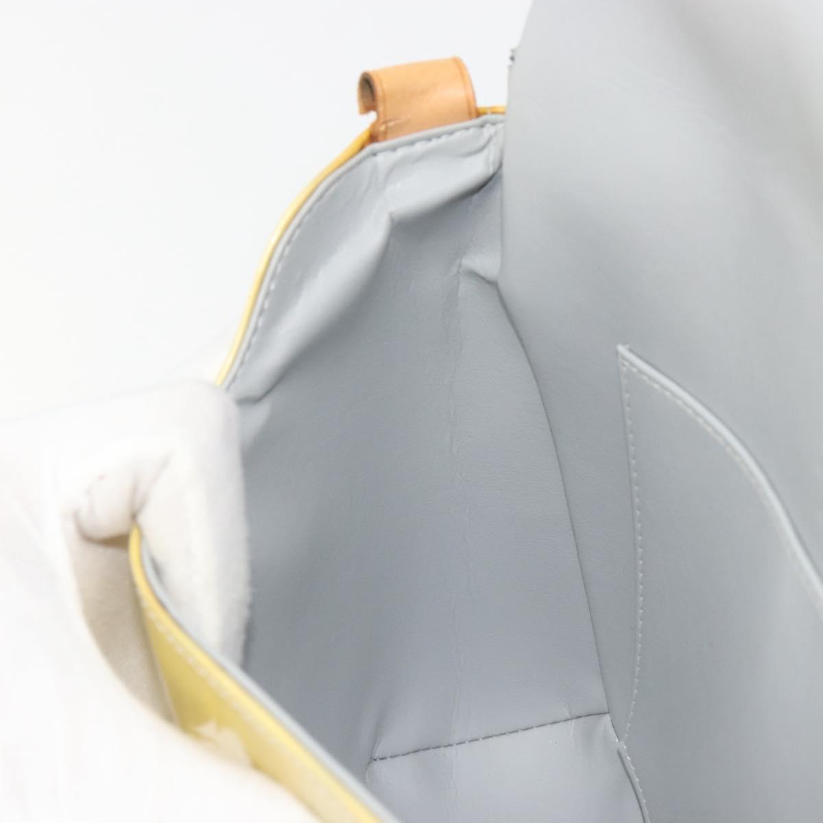 LOUIS VUITTON Monogram Vernis Thompson Street Bag Gris M91008 LV Auth 193873