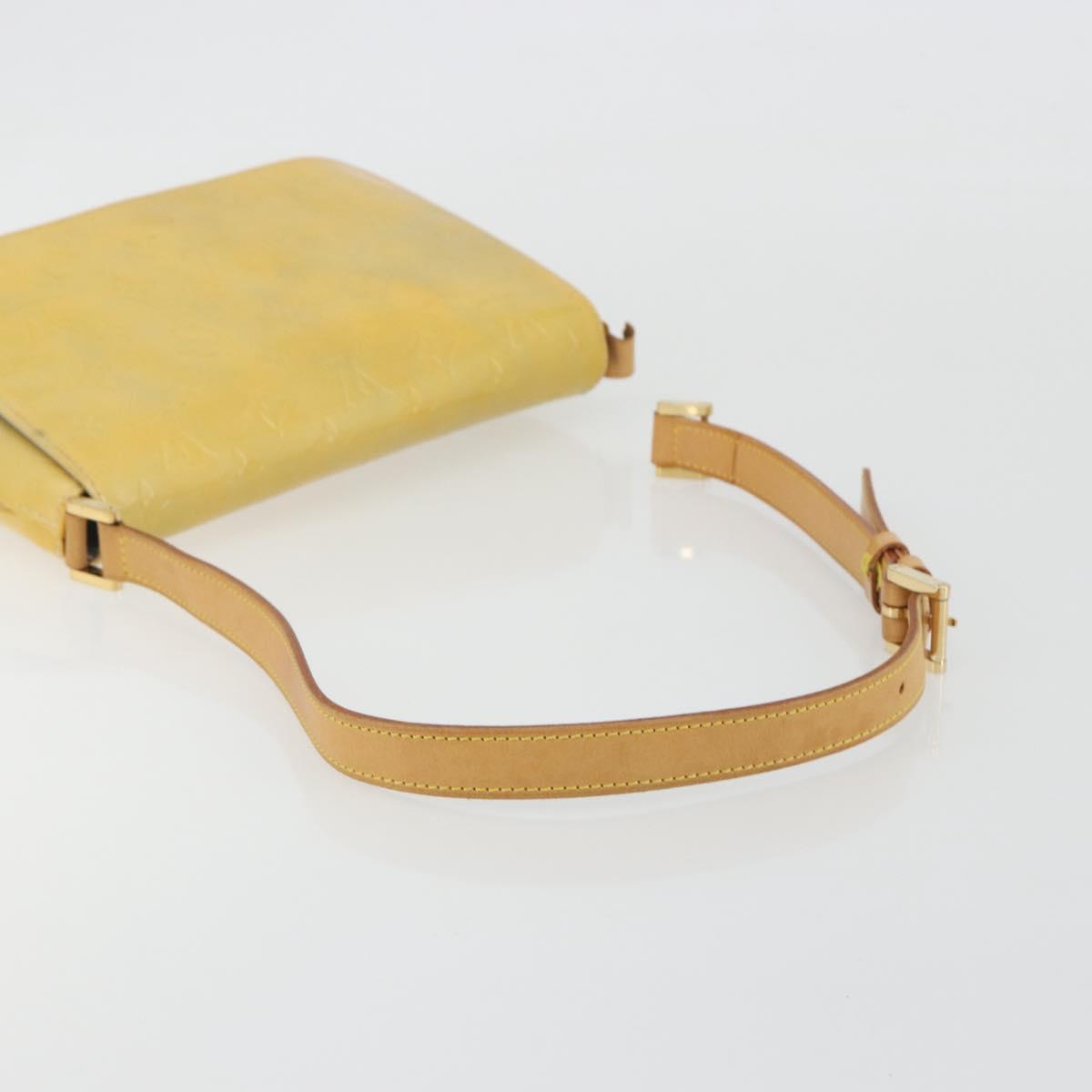 LOUIS VUITTON Monogram Vernis Thompson Street Bag Gris M91008 LV Auth 193873