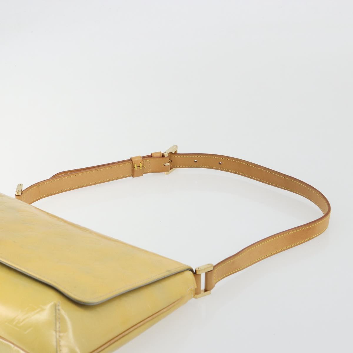 LOUIS VUITTON Monogram Vernis Thompson Street Bag Gris M91008 LV Auth 193873