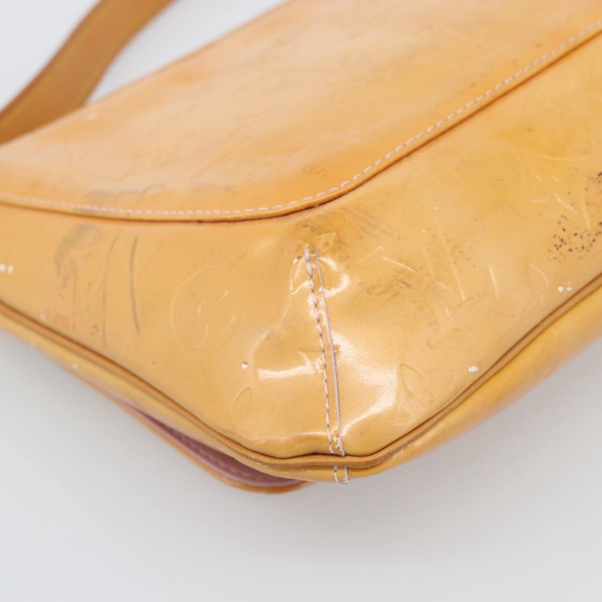 LOUIS VUITTON Monogram Vernis Thompson Street Bag Pink M91070 LV Auth 193874