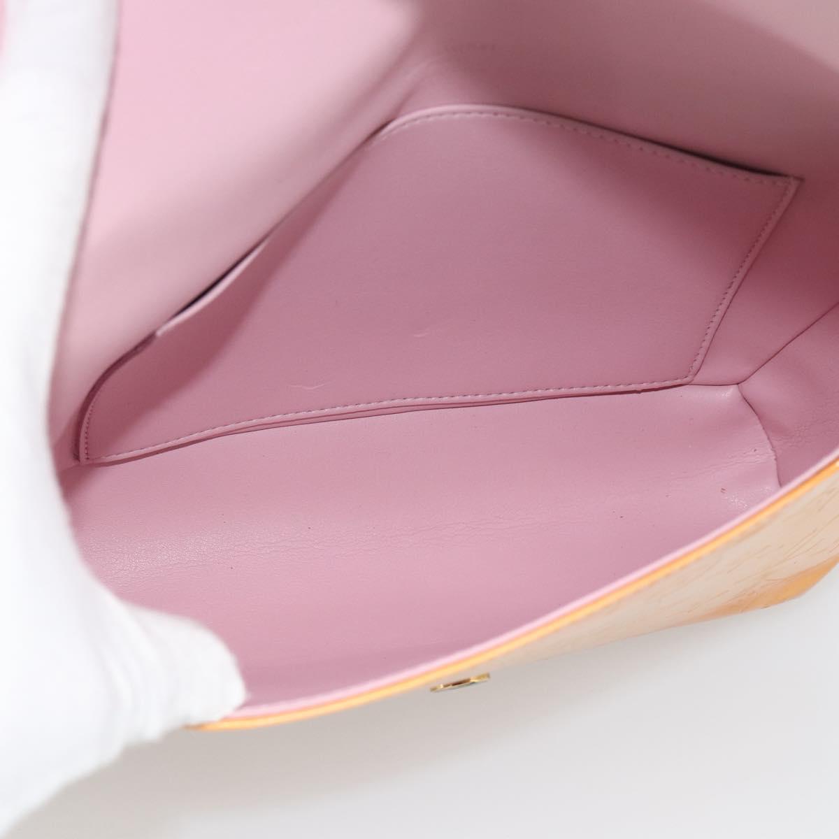 LOUIS VUITTON Monogram Vernis Thompson Street Bag Pink M91070 LV Auth 193874