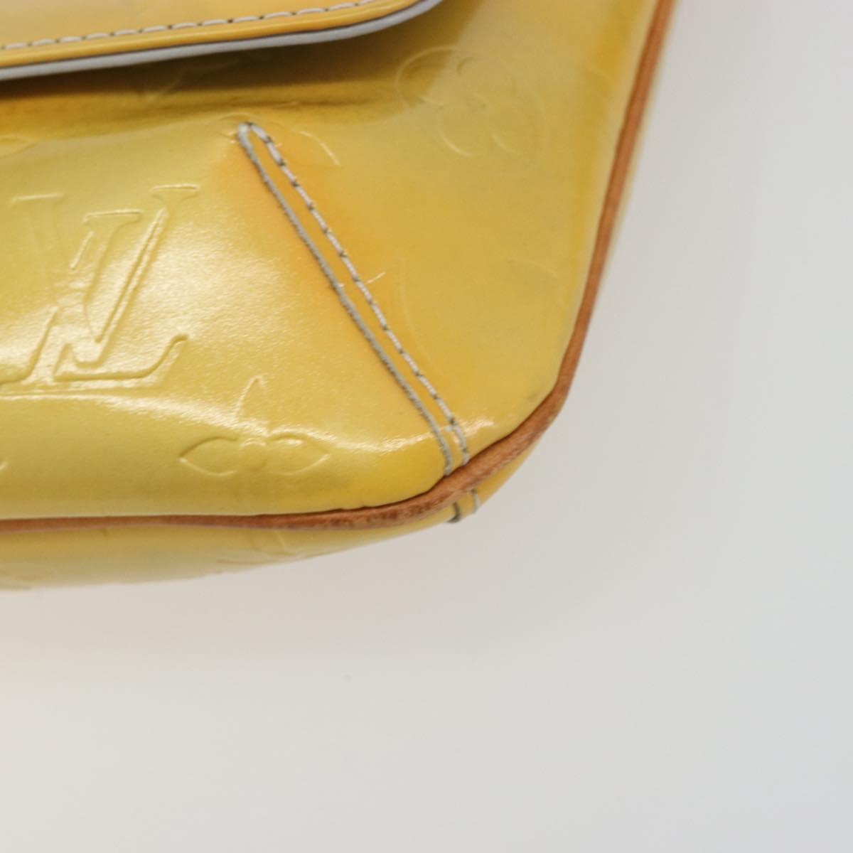 LOUIS VUITTON Monogram Vernis Thompson Street Bag Gris M91008 LV Auth 193875