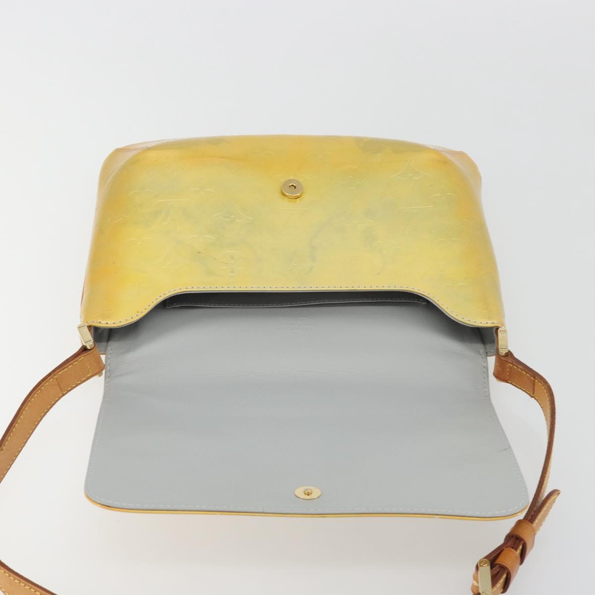 LOUIS VUITTON Monogram Vernis Thompson Street Bag Gris M91008 LV Auth 193875