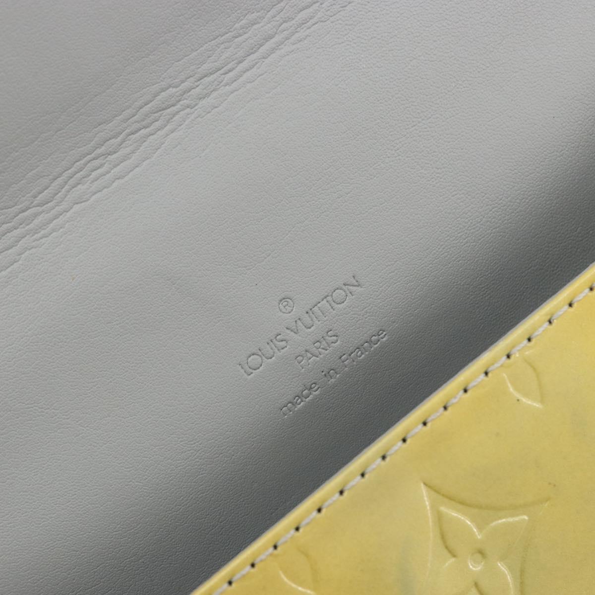 LOUIS VUITTON Monogram Vernis Thompson Street Bag Gris M91008 LV Auth 193875