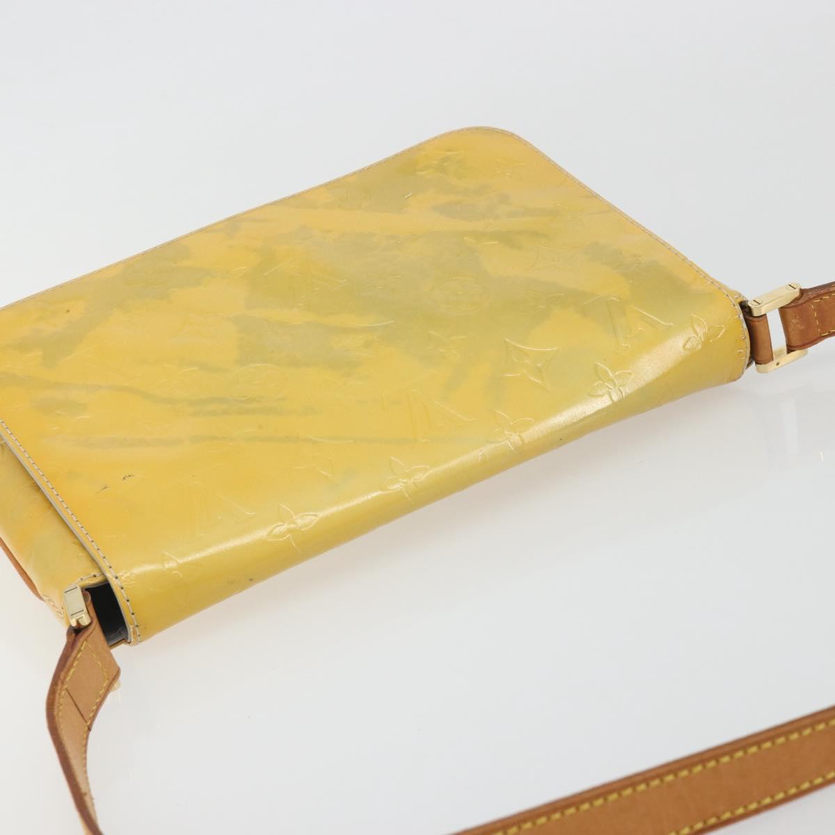 LOUIS VUITTON Monogram Vernis Thompson Street Bag Gris M91008 LV Auth 193875