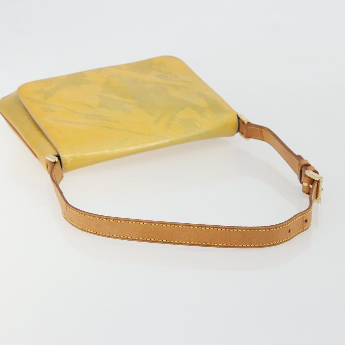 LOUIS VUITTON Monogram Vernis Thompson Street Bag Gris M91008 LV Auth 193875