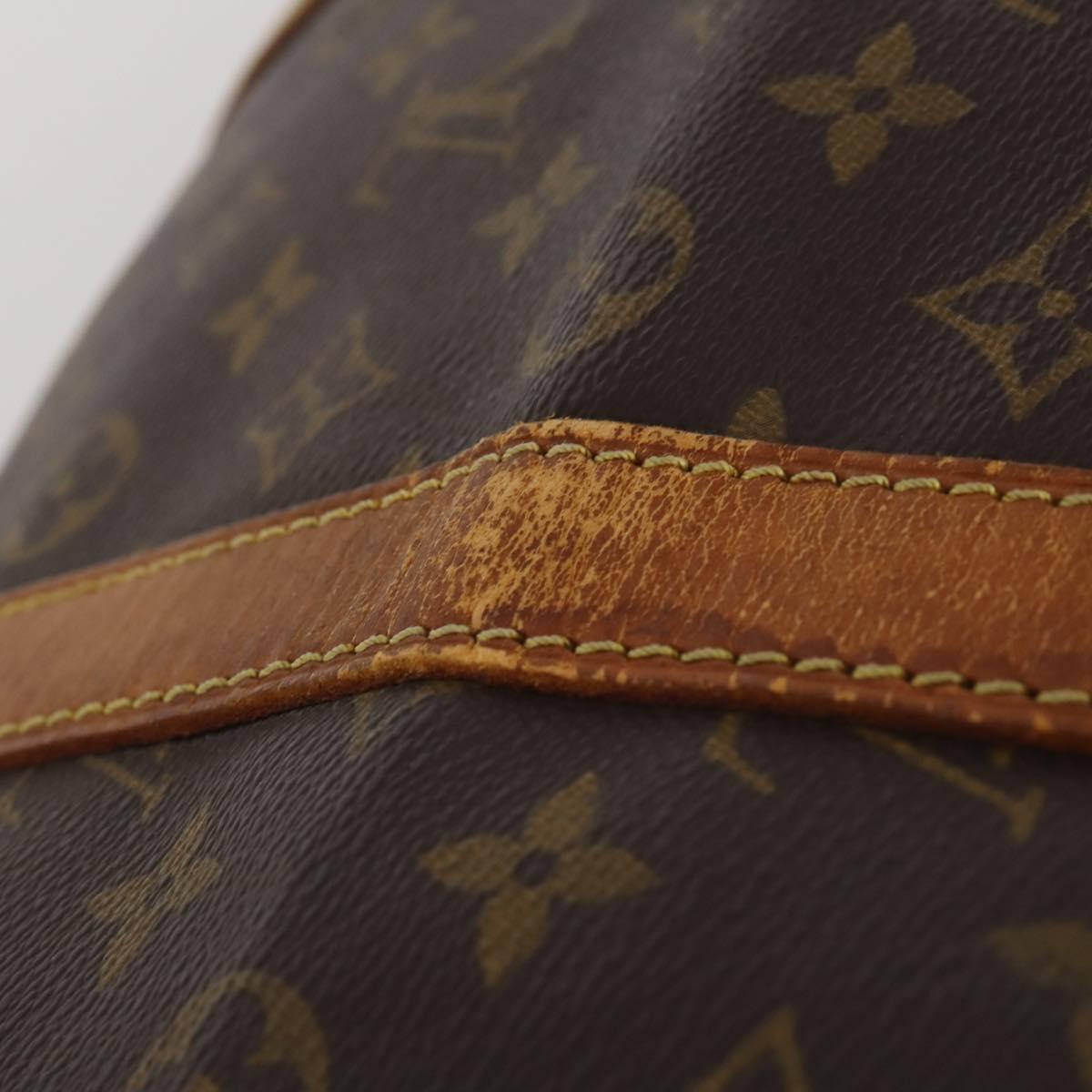 LOUIS VUITTON Monogram Keepall Bandouliere 55 Boston Bag M41414 LV Auth 193877