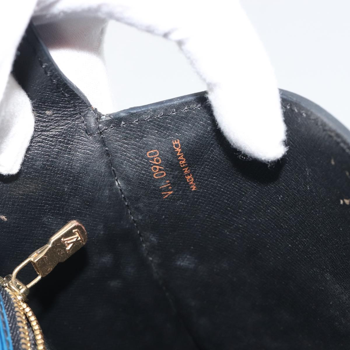 LOUIS VUITTON Epi Saint Cloud GM Shoulder Bag Toledo Blue M52195 LV Auth 193879