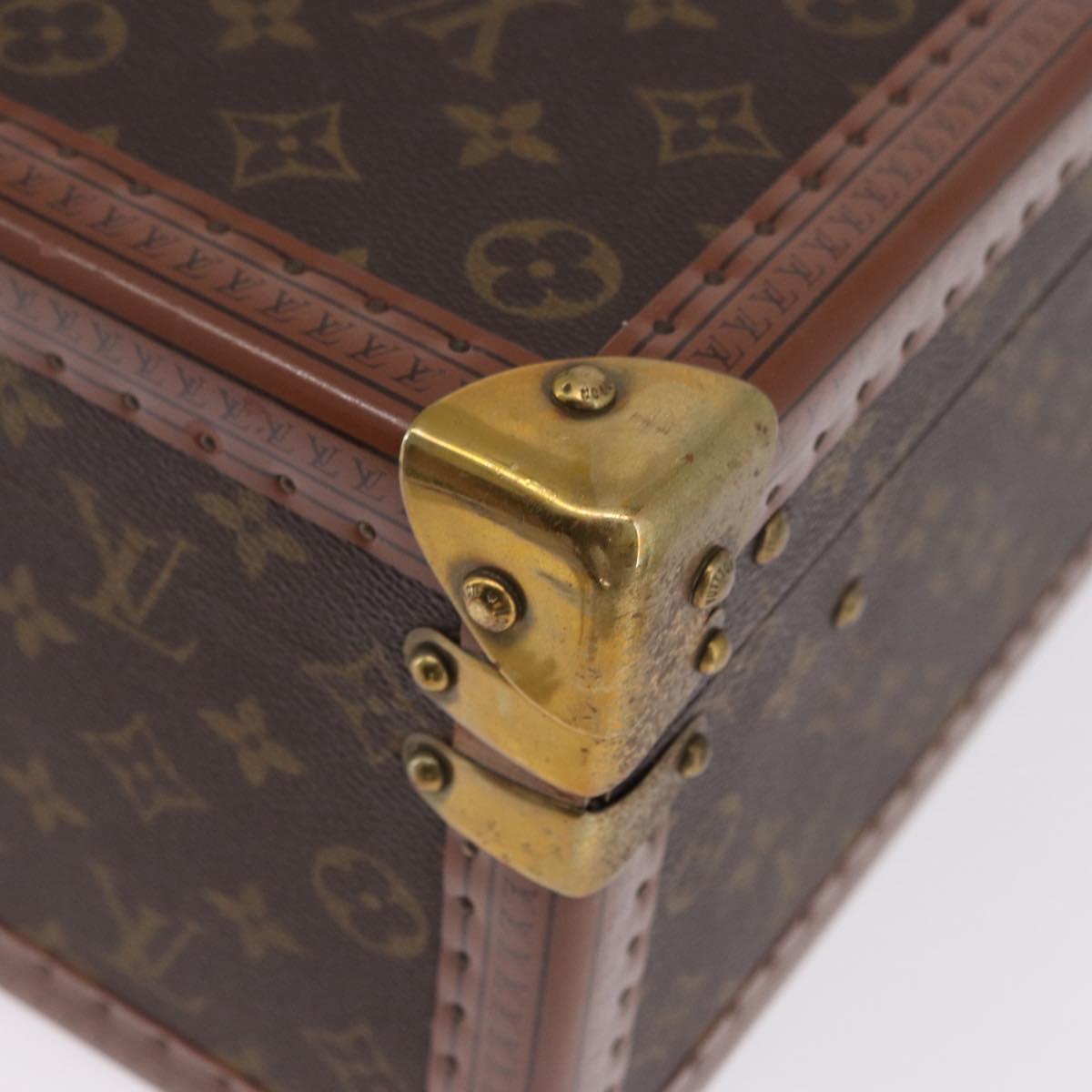 LOUIS VUITTON Monogram Bisten 55 Trunk M21327 LV Auth 193882SAV