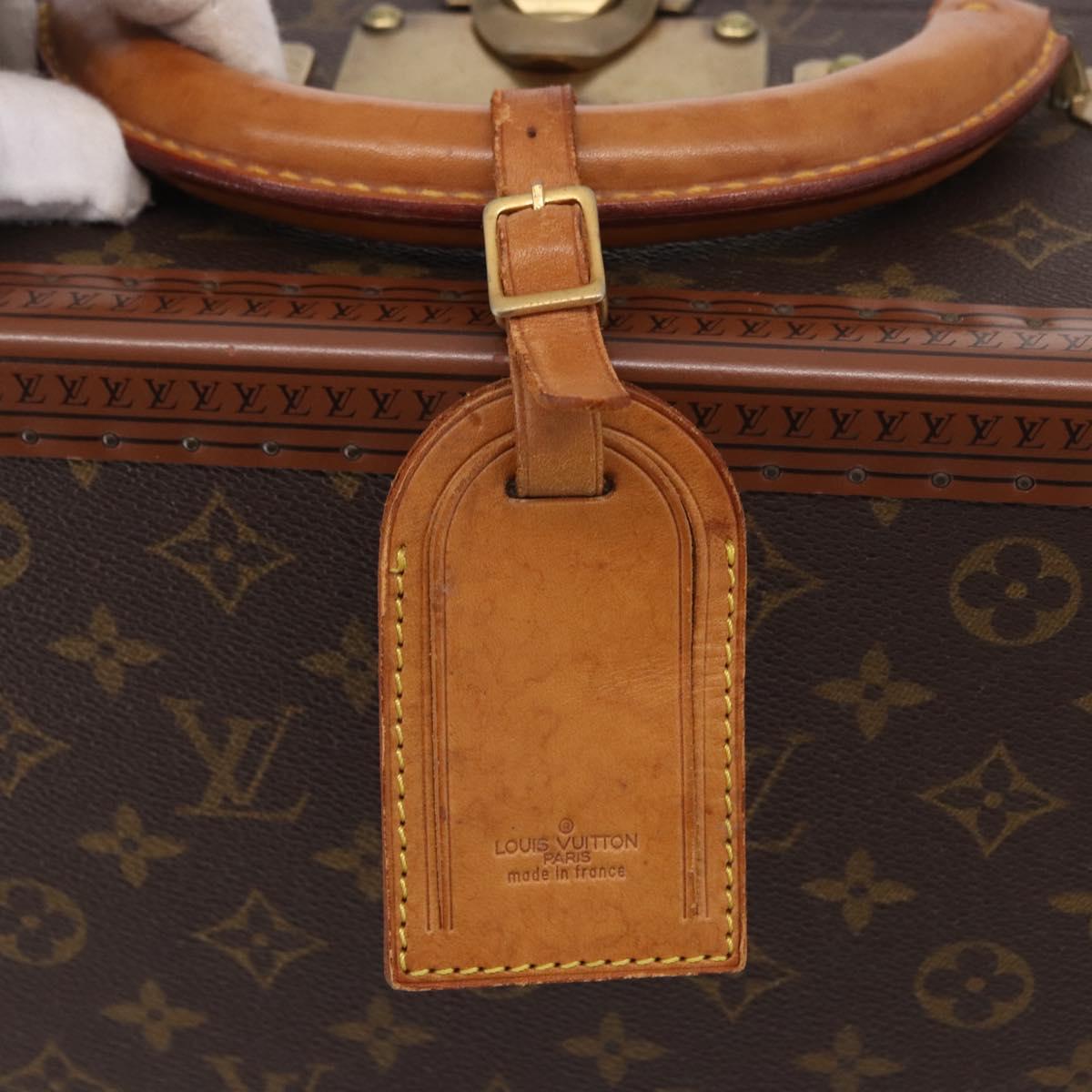 LOUIS VUITTON Monogram Bisten 55 Trunk M21327 LV Auth 193882SAV