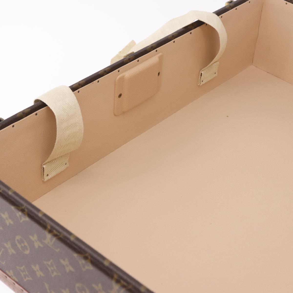 LOUIS VUITTON Monogram Bisten 55 Trunk M21327 LV Auth 193882SAV