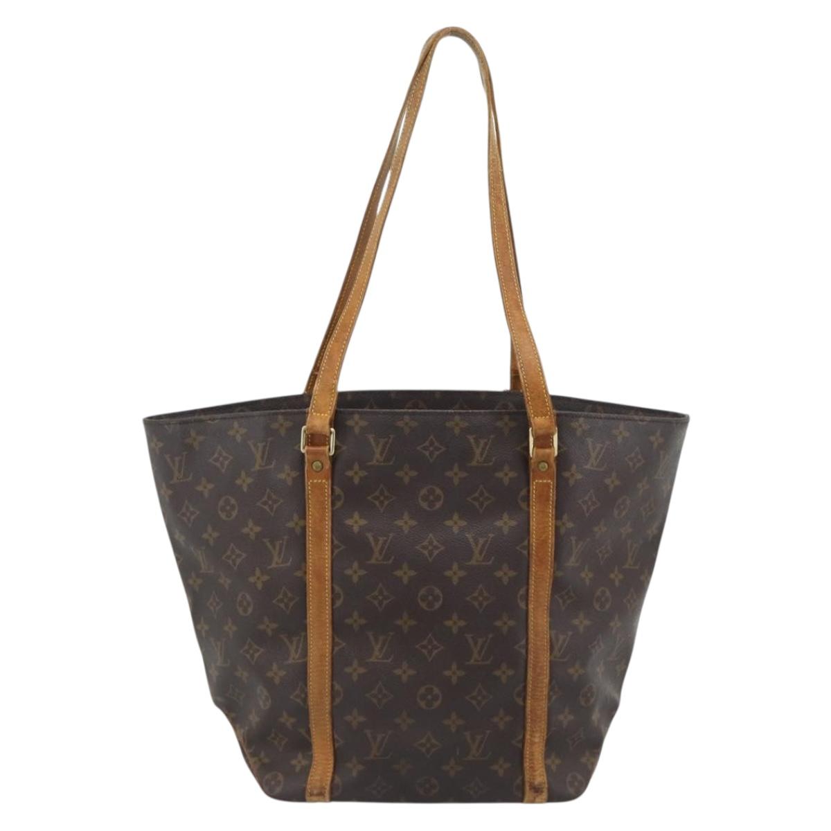 LOUIS VUITTON Monogram Sac Shopping Tote Bag M51108 LV Auth 193895