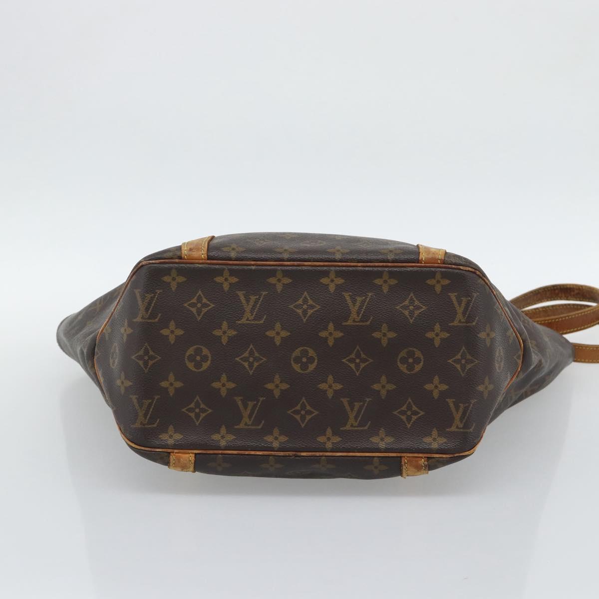LOUIS VUITTON Monogram Sac Shopping Tote Bag M51108 LV Auth 193895