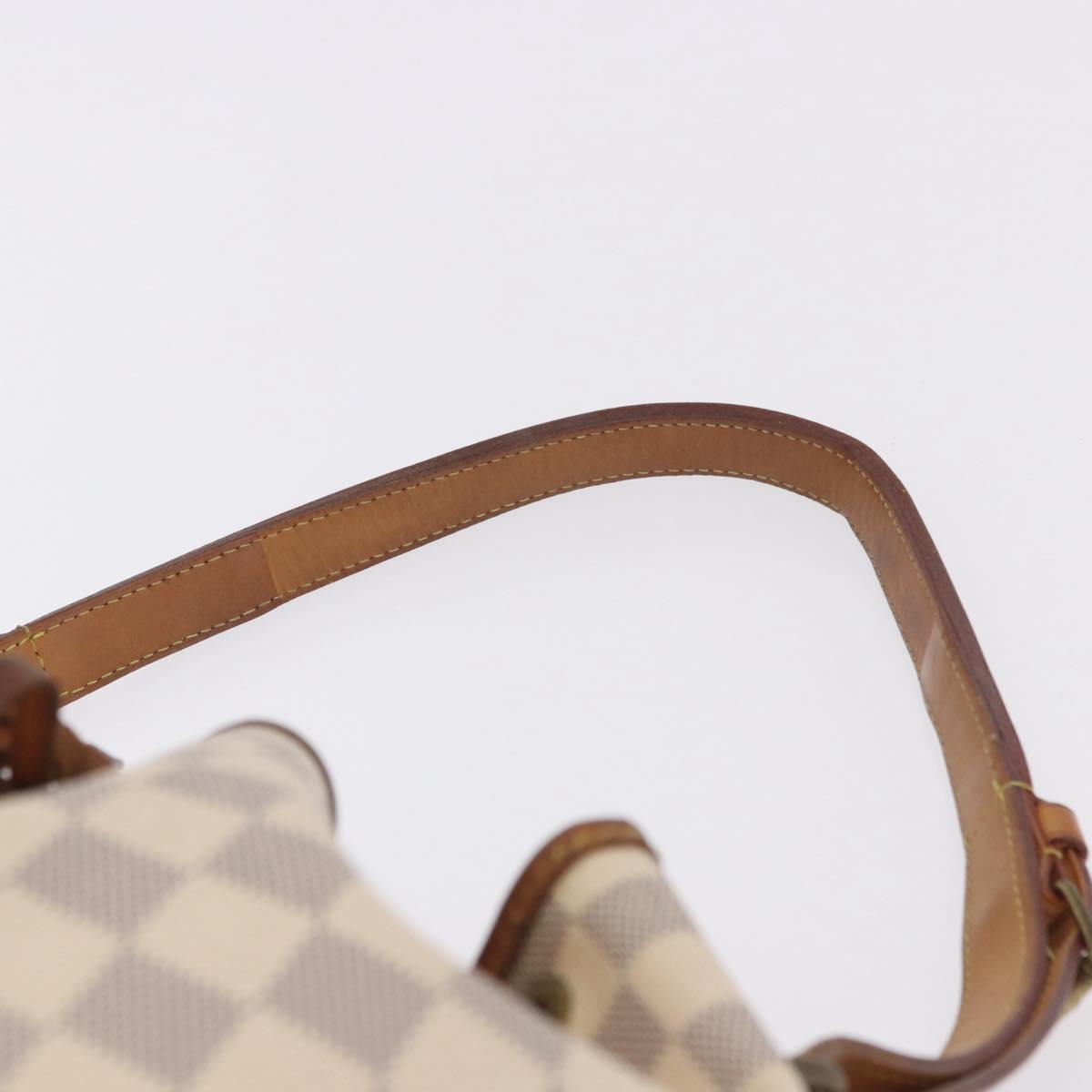 LOUIS VUITTON Damier Azur Noe Shoulder Bag N42222 LV Auth 193897A