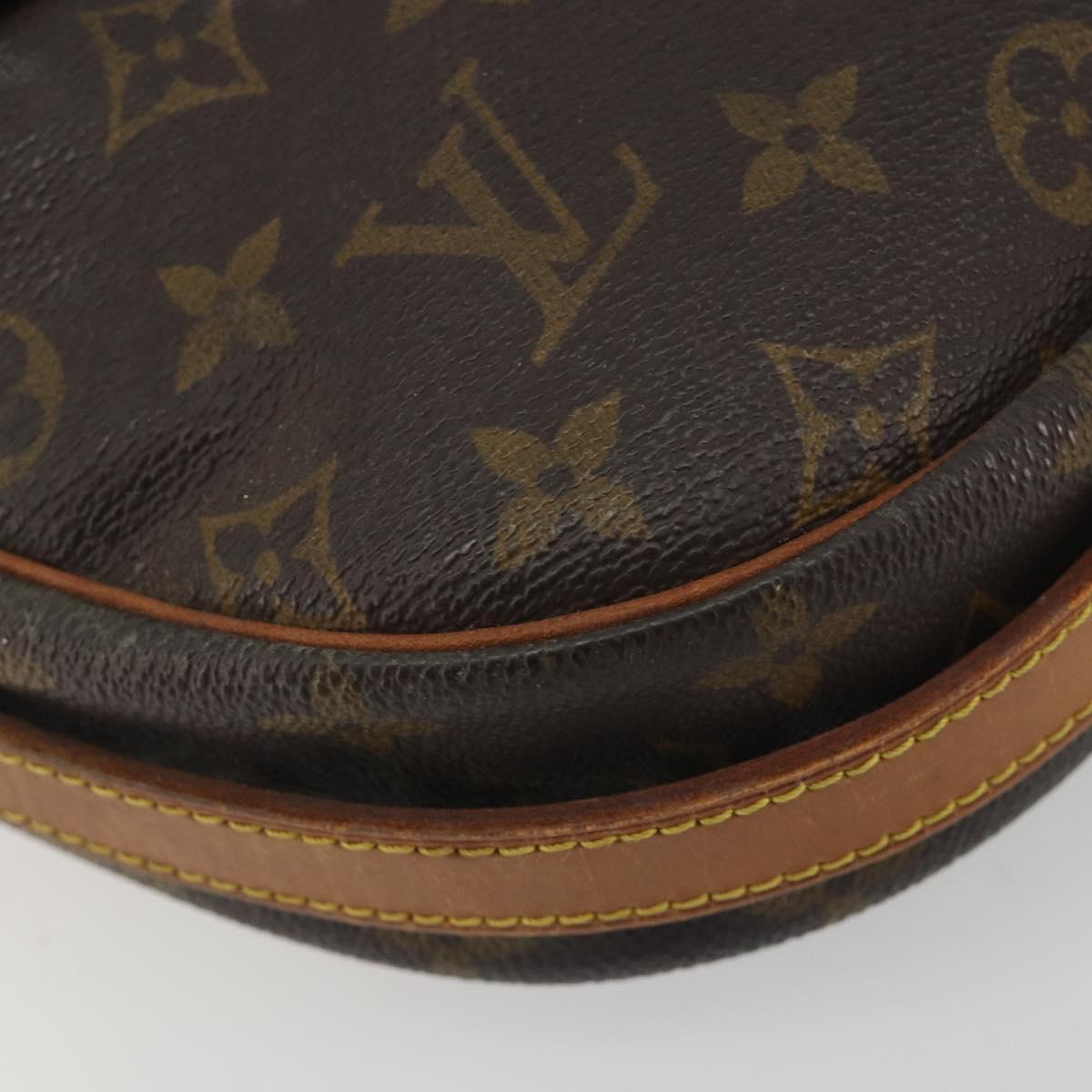 LOUIS VUITTON Monogram Jeune Fille MM Shoulder Bag M51226 LV Auth 193899