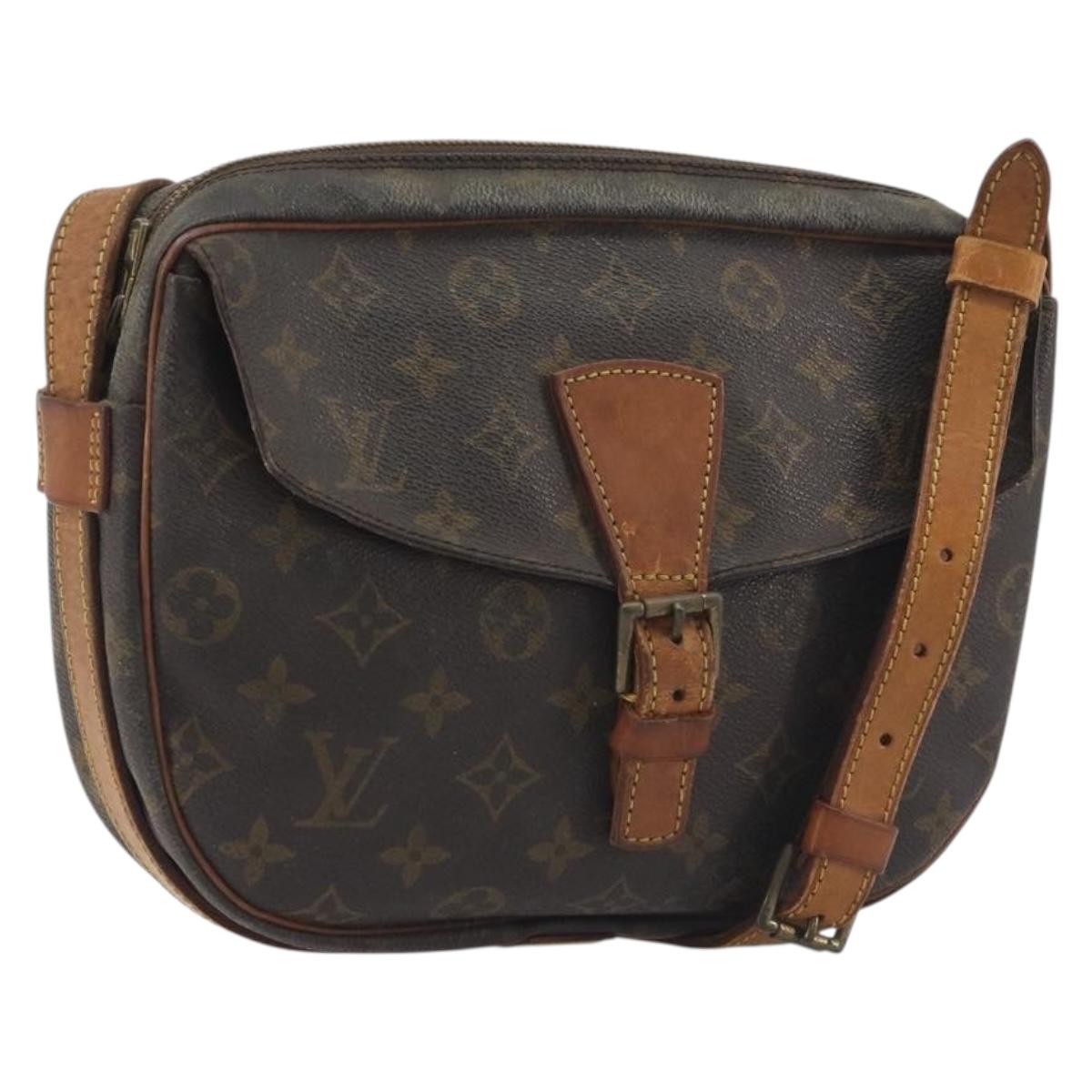 LOUIS VUITTON Monogram Jeune Fille MM Shoulder Bag M51226 LV Auth 193899