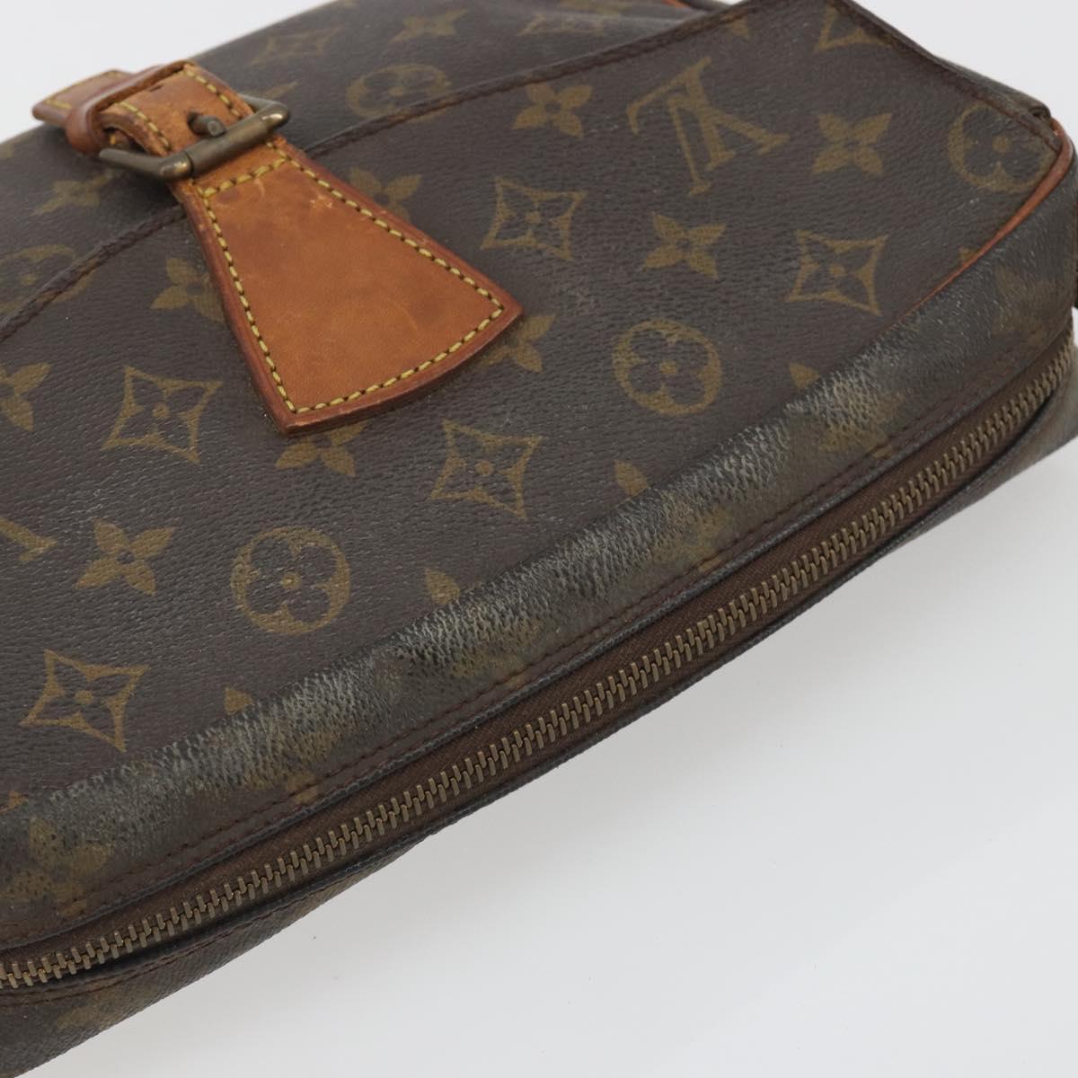 LOUIS VUITTON Monogram Jeune Fille MM Shoulder Bag M51226 LV Auth 193899