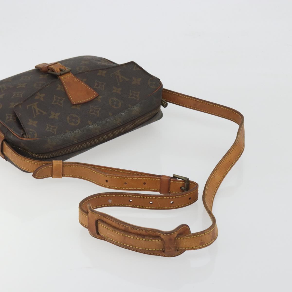 LOUIS VUITTON Monogram Jeune Fille MM Shoulder Bag M51226 LV Auth 193899
