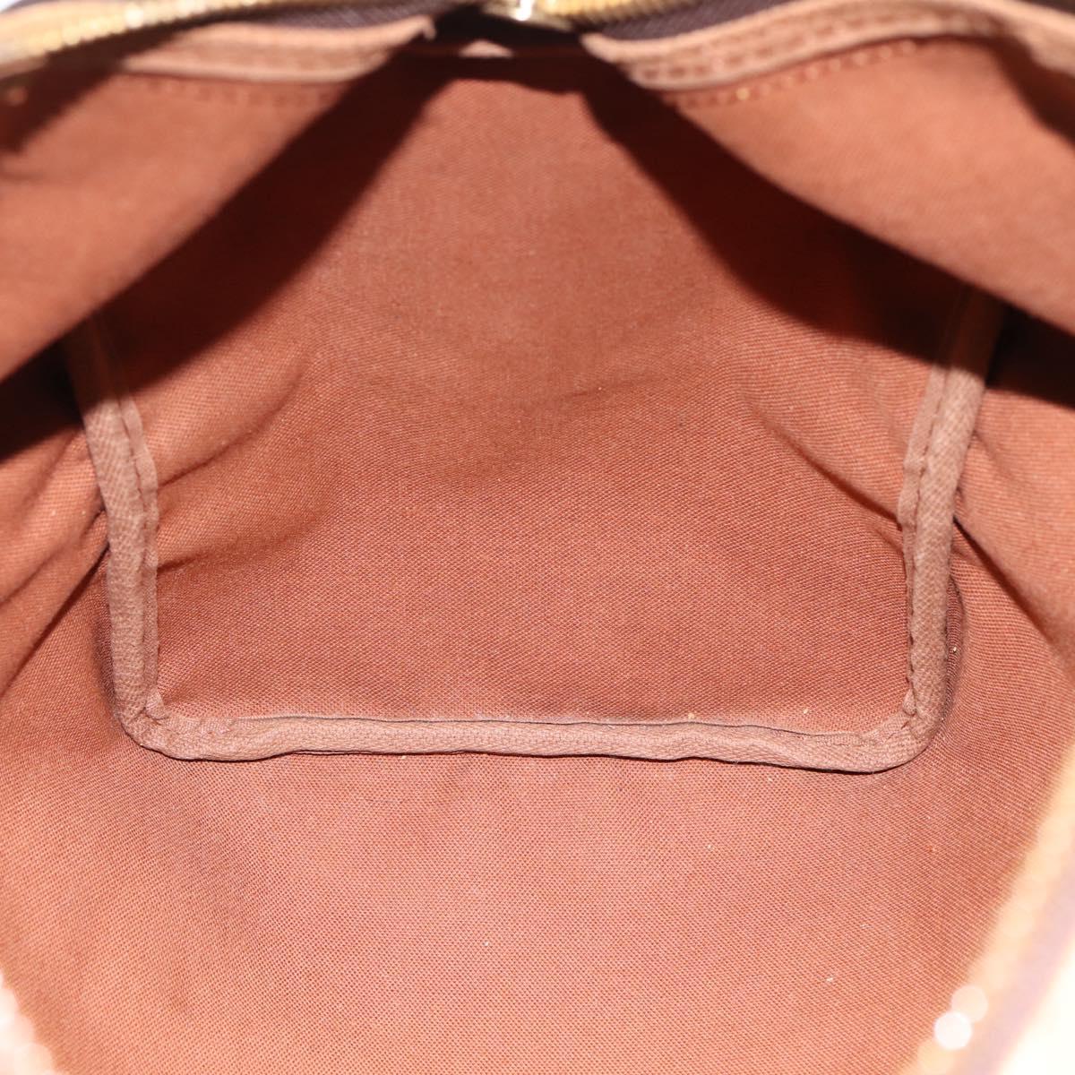 LOUIS VUITTON Monogram Sac Souple 35 Boston Bag M41626 LV Auth 193900