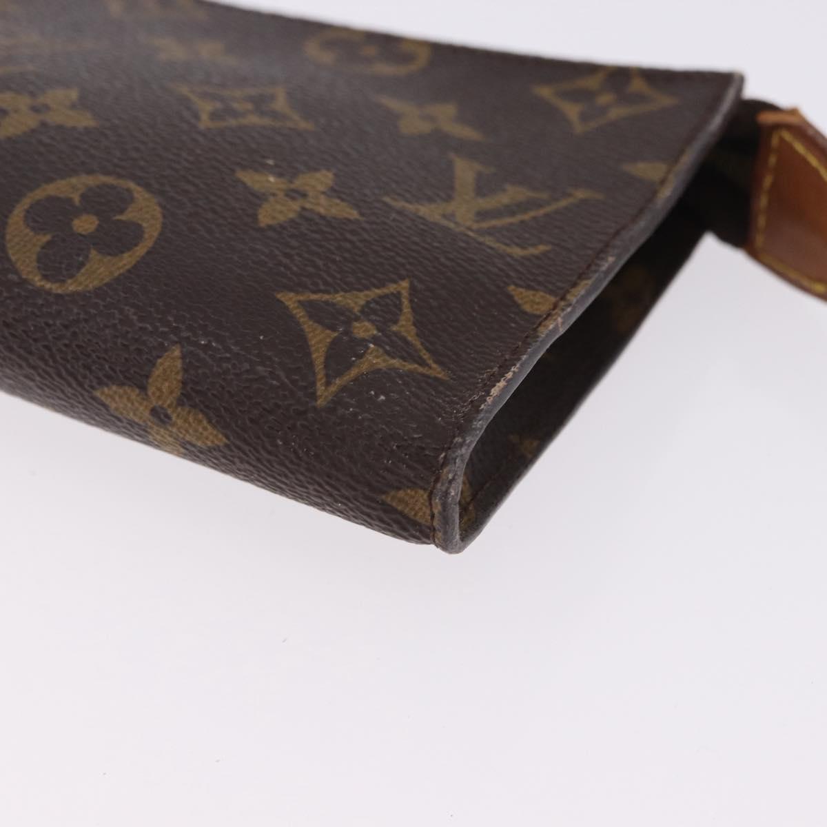 LOUIS VUITTON Monogram Bucket GM Accessory Pouch LV Auth 193904