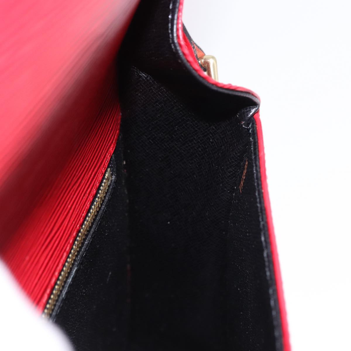 LOUIS VUITTON Epi Saint Cloud GM Shoulder Bag Red M52197 LV Auth 193913A