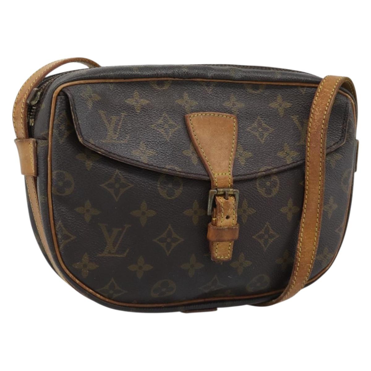 LOUIS VUITTON Monogram Jeune Fille MM Shoulder Bag M51226 LV Auth 193915