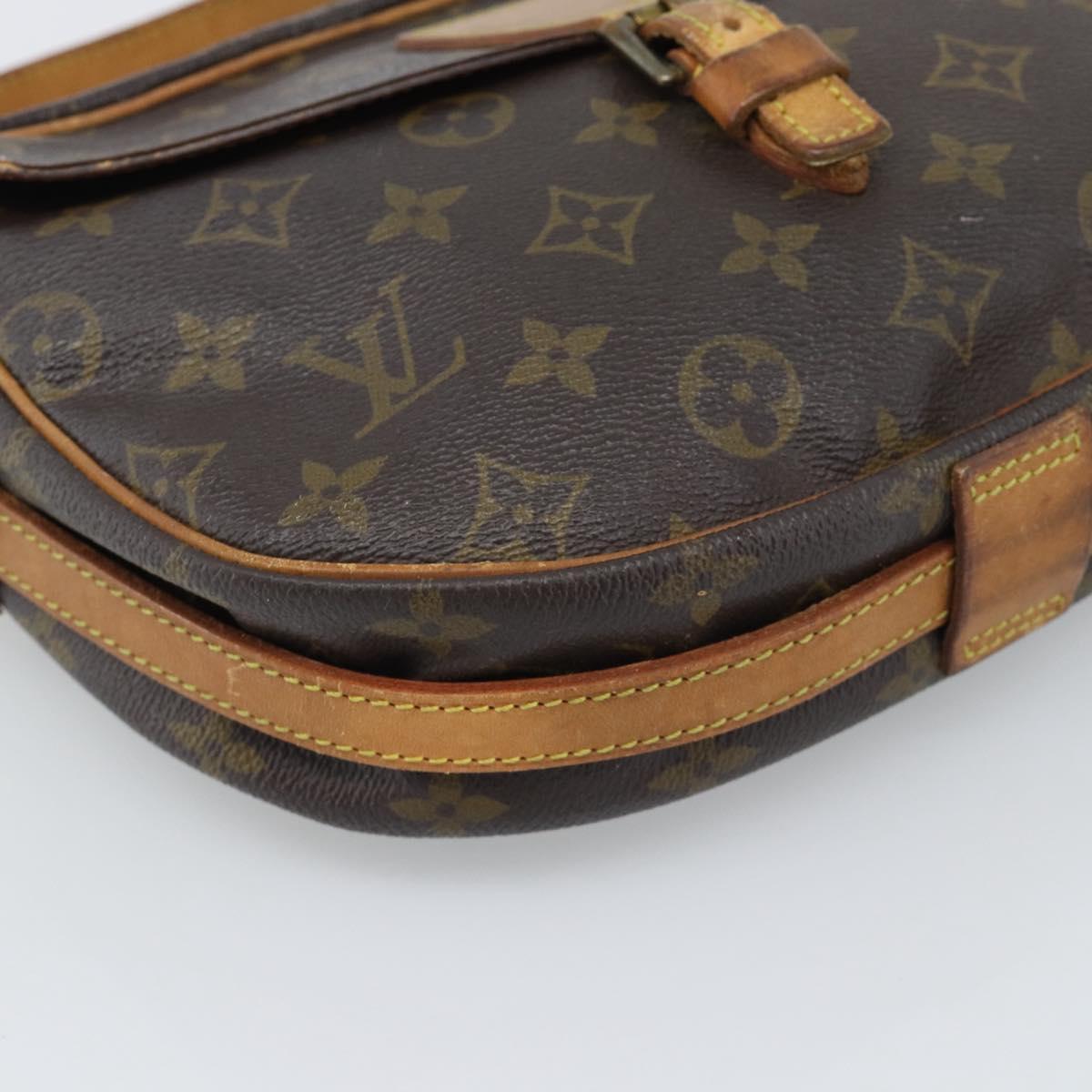 LOUIS VUITTON Monogram Jeune Fille MM Shoulder Bag M51226 LV Auth 193915
