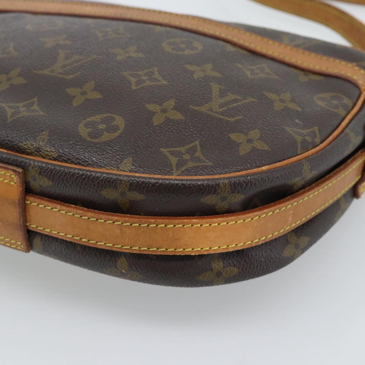 LOUIS VUITTON Monogram Jeune Fille MM Shoulder Bag M51226 LV Auth 193915