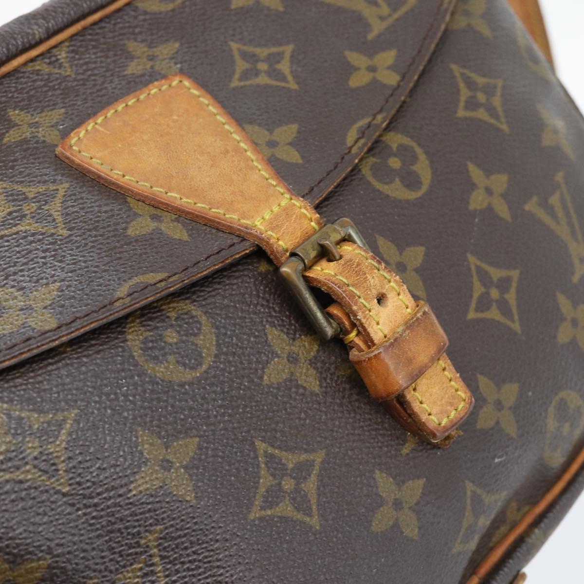 LOUIS VUITTON Monogram Jeune Fille MM Shoulder Bag M51226 LV Auth 193915