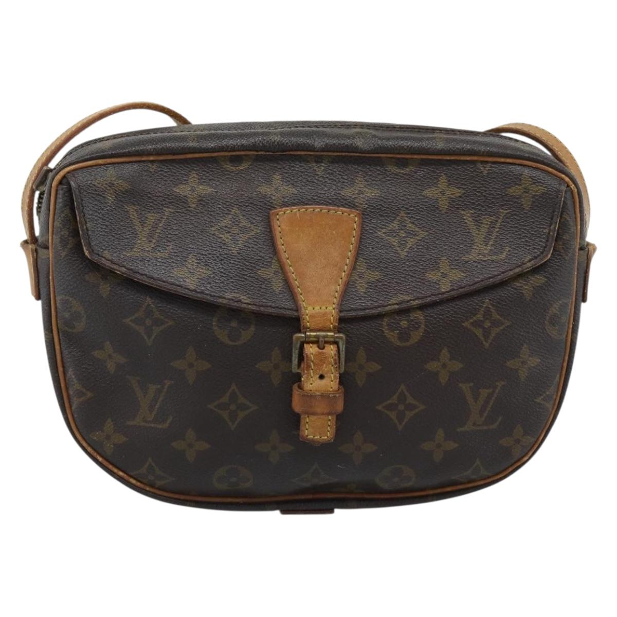 LOUIS VUITTON Monogram Jeune Fille MM Shoulder Bag M51226 LV Auth 193915