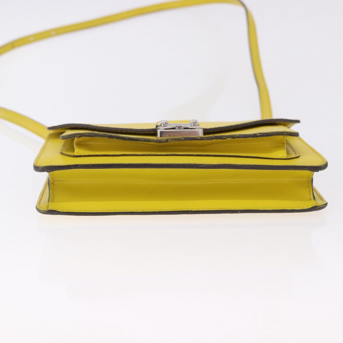 LOUIS VUITTON Epi Monceau BB Hand Bag 2way Pistachian M40978 LV Auth 193916A