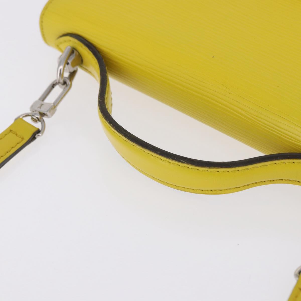 LOUIS VUITTON Epi Monceau BB Hand Bag 2way Pistachian M40978 LV Auth 193916A