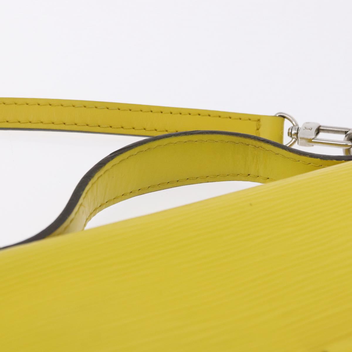 LOUIS VUITTON Epi Monceau BB Hand Bag 2way Pistachian M40978 LV Auth 193916A