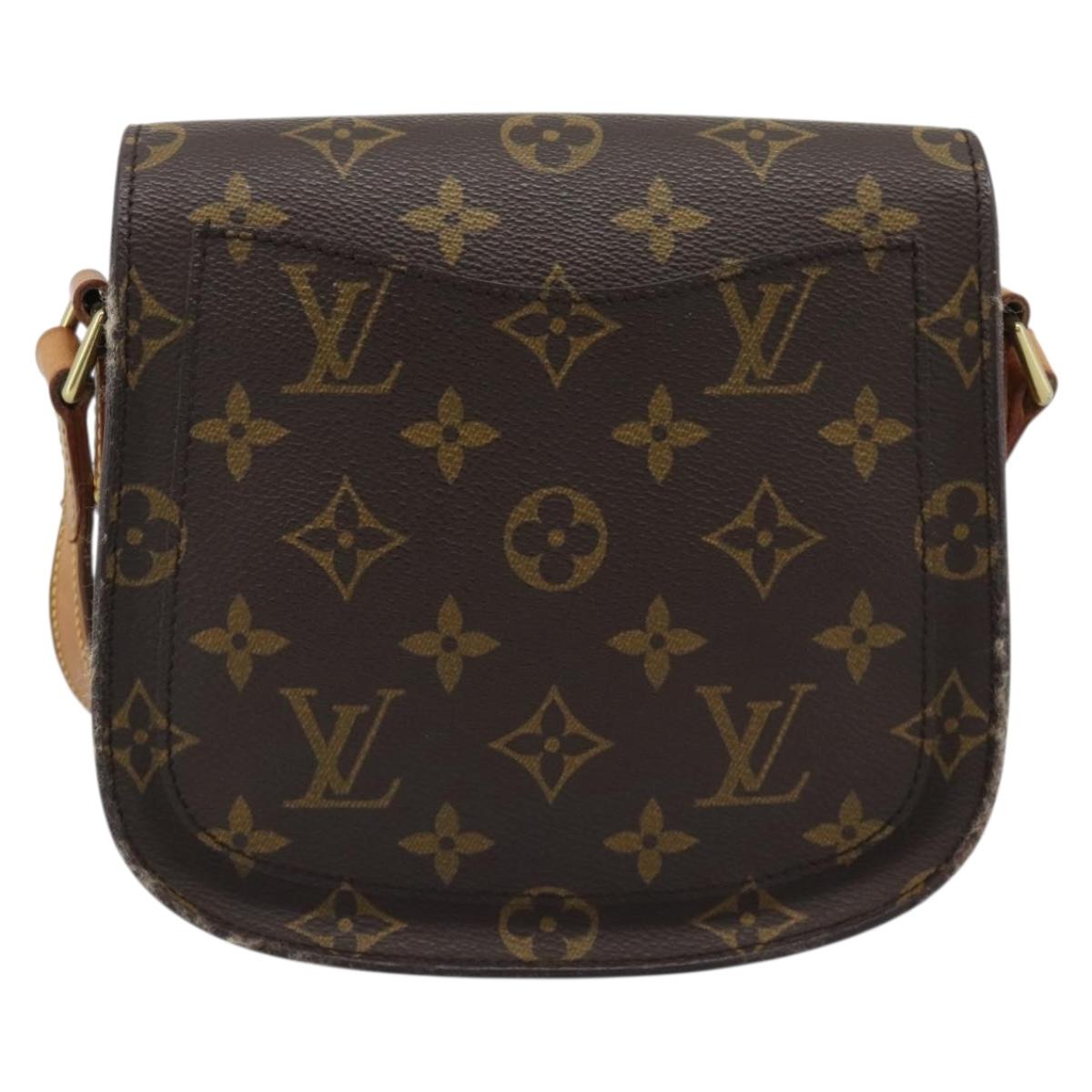 LOUIS VUITTON Monogram Saint Cloud PM Shoulder Bag M51244 LV Auth 193917A