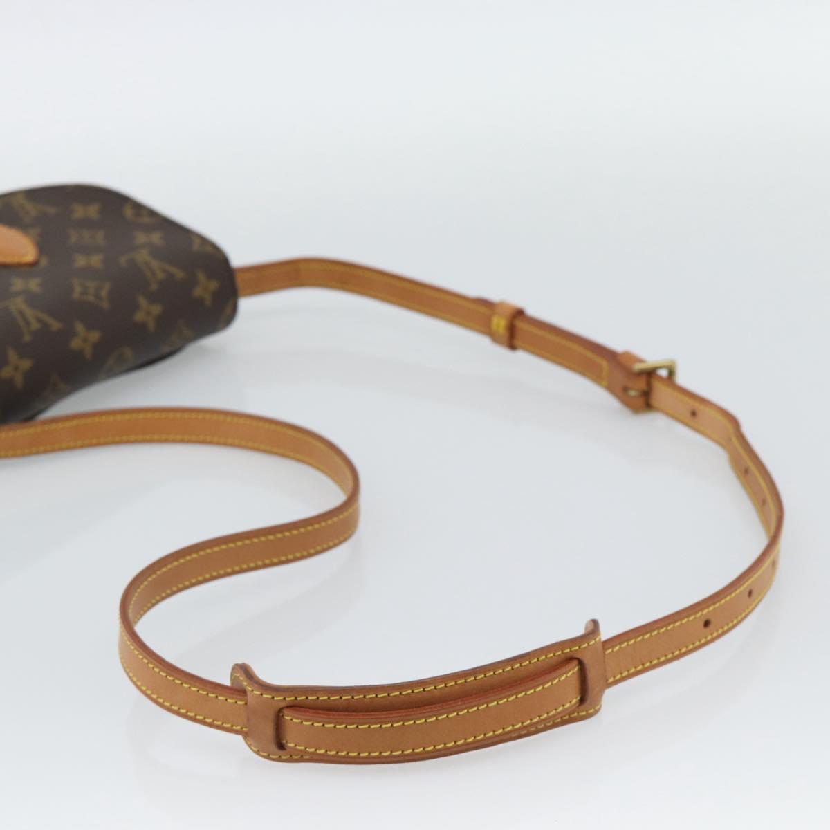 LOUIS VUITTON Monogram Saint Cloud PM Shoulder Bag M51244 LV Auth 193917A