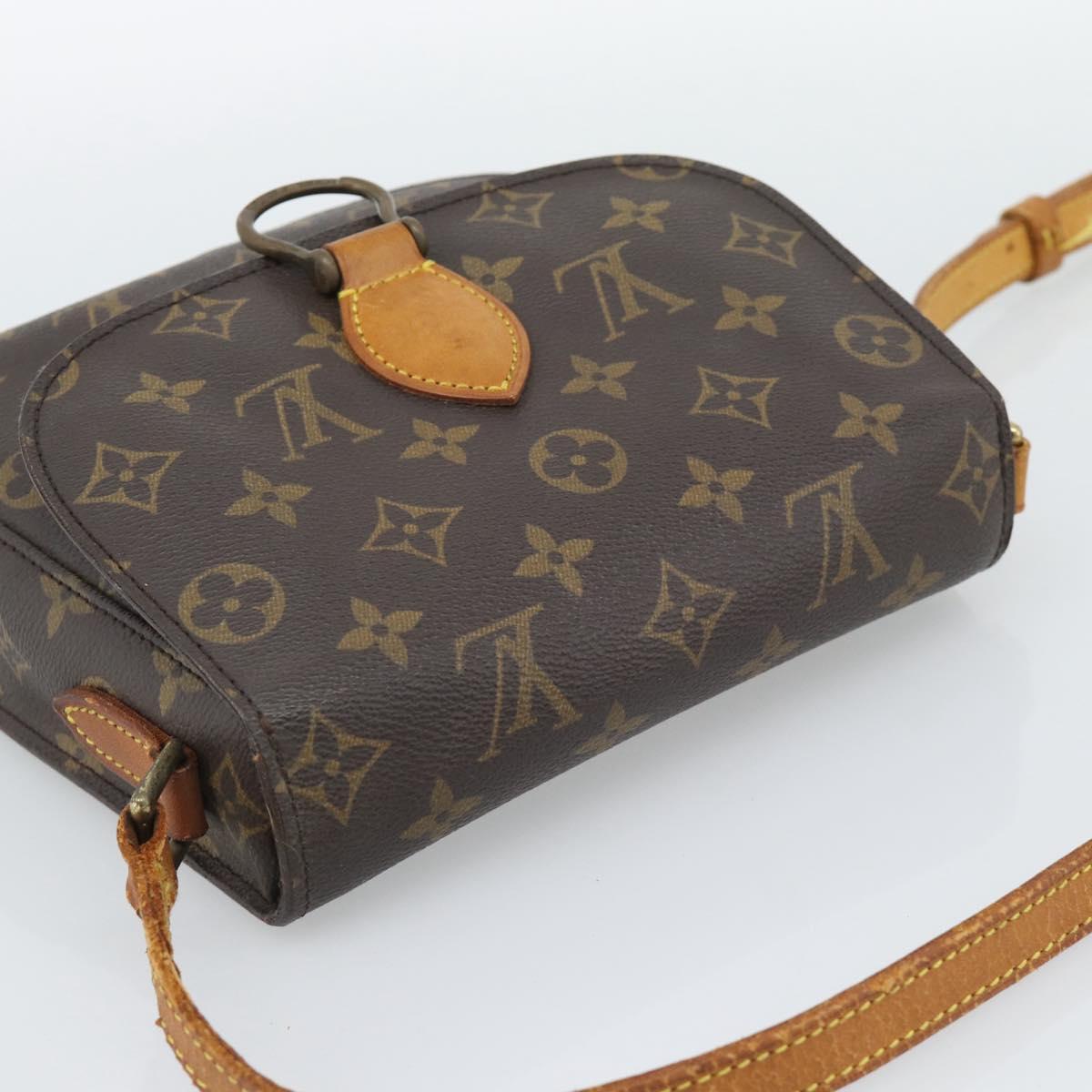 LOUIS VUITTON Monogram Saint Cloud MM Shoulder Bag M51243 LV Auth 193923