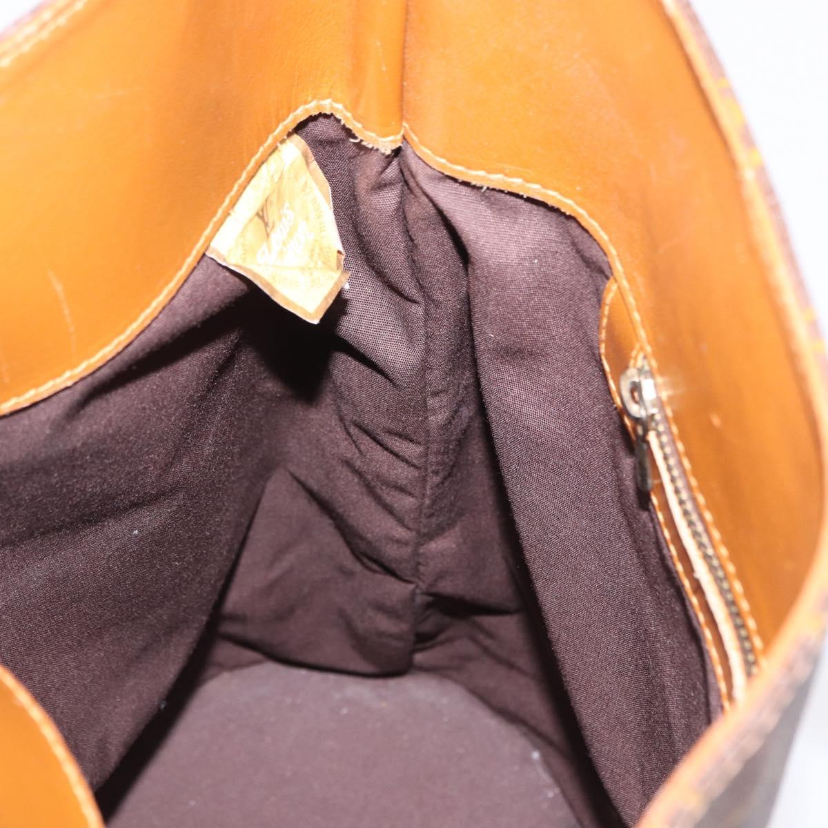 LOUIS VUITTON Monogram Bucket GM Shoulder Bag M42236 LV Auth 193925