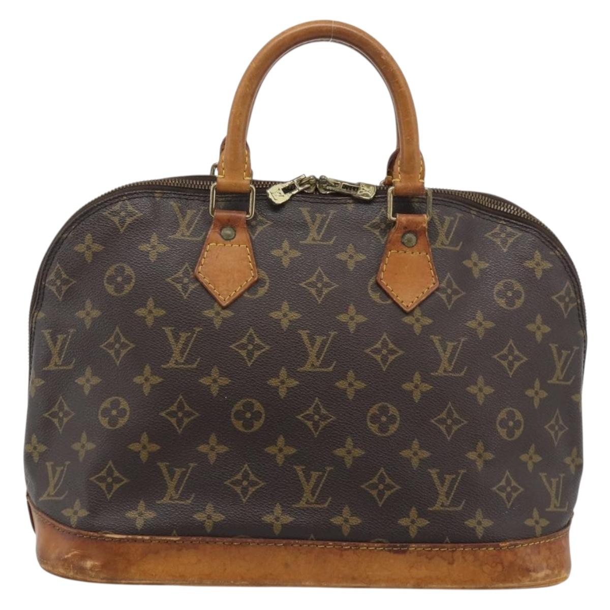 LOUIS VUITTON Monogram Alma PM Hand Bag M53151 LV Auth 193926