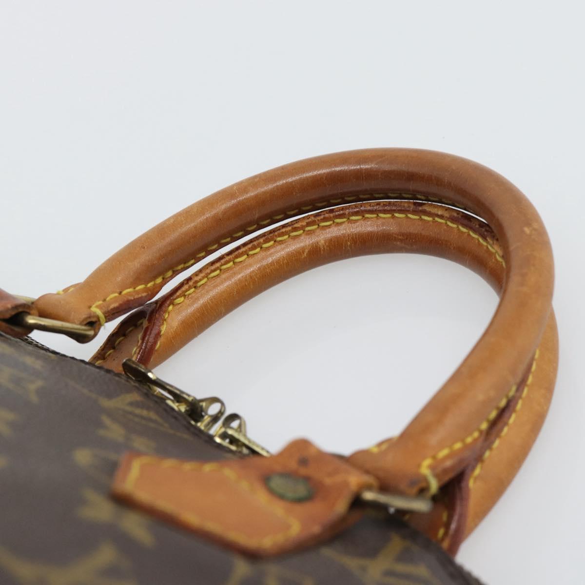LOUIS VUITTON Monogram Alma PM Hand Bag M53151 LV Auth 193926
