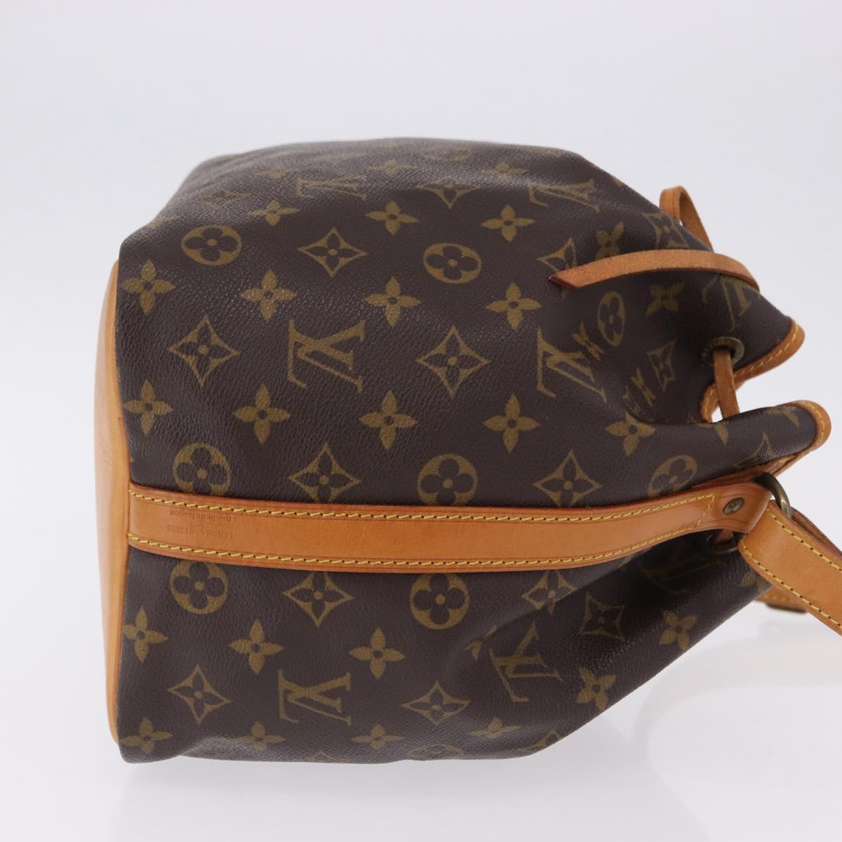 LOUIS VUITTON Monogram Petit Noe Shoulder Bag M42226 LV Auth 193953V