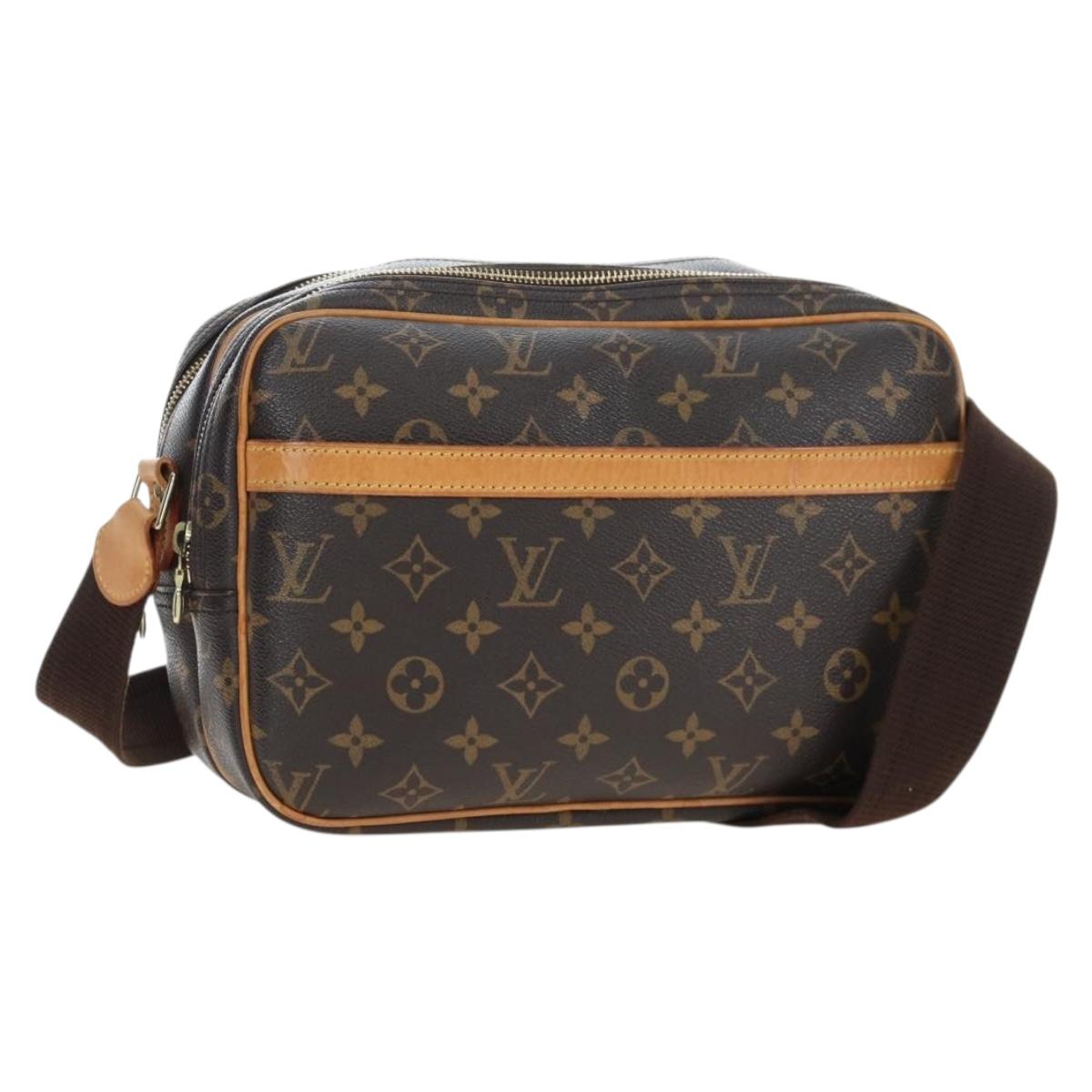 LOUIS VUITTON Monogram Reporter PM Shoulder Bag M45254 LV Auth 193954V