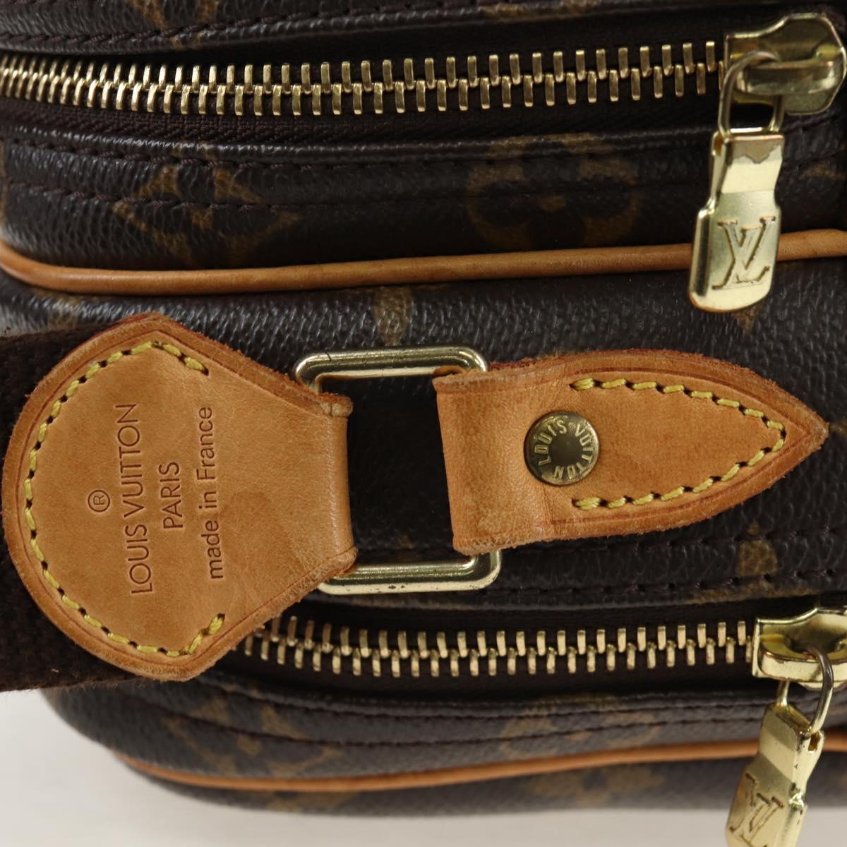LOUIS VUITTON Monogram Reporter PM Shoulder Bag M45254 LV Auth 193954V